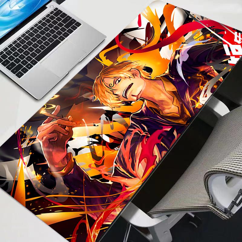 Mouse Pad One Piece Anime Durable New Gaming Accessories Mousepad Gamer PC Completo Computer Keyboard Desk Mat Varmilo