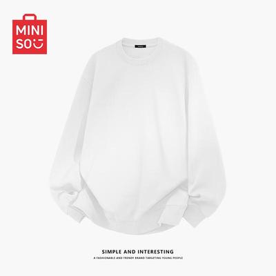 MINISO Herren Neues Herbst 2025 Locker sitzendes Rundhals-Sweatshirt