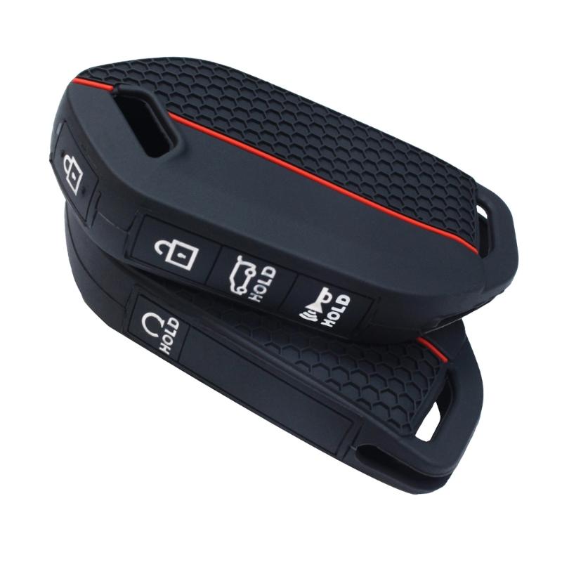 Scratchproof Key Case Key Protector Cover Waterproof Remote Key Protective Shell Honeycomb Texture Case