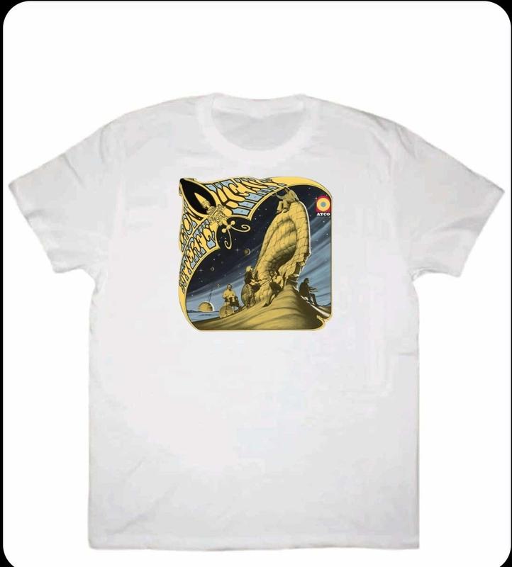 Rare Iron Butterfly Graphic Print Unisex T-Shirt M