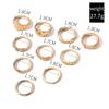 Finger Rings for Women Personality Band Stack Ring Geometric Stripe Chunky Ring for Women Ladies
