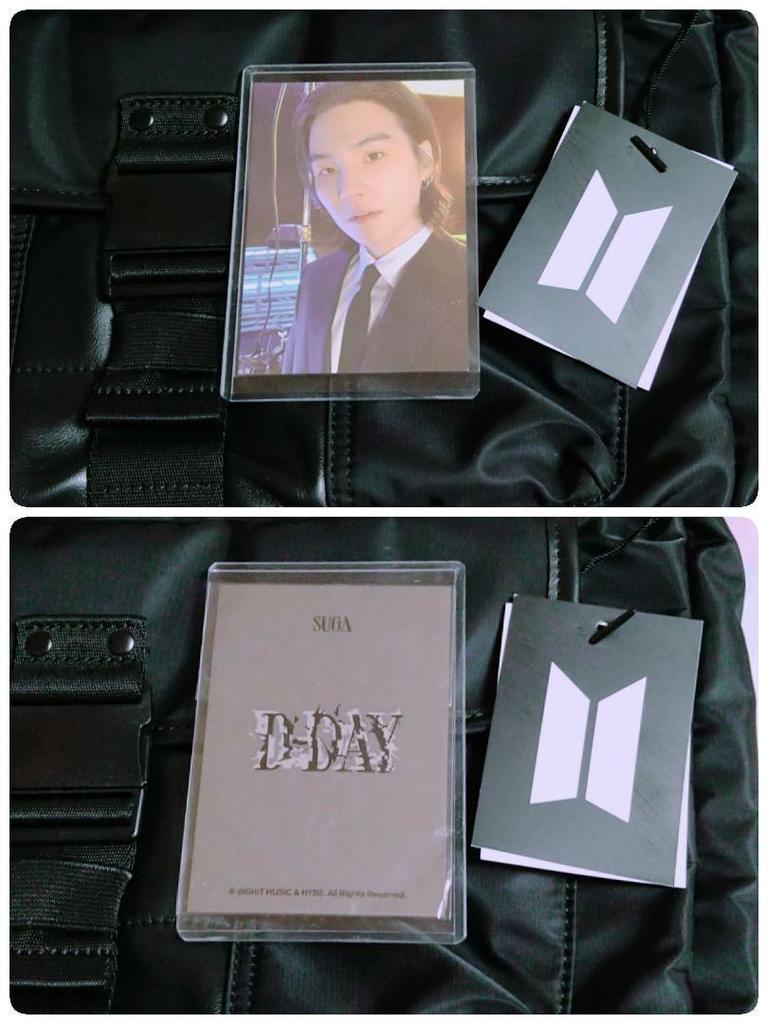 [USED] Official Cross Bag Trading Card D-DAY August DBTS Yoongi SUGA