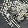 3mm & 5mm Multicolor LED Diode Pack: Red, Green, Yellow, Blue, White - Straight Plug Lamp Beads Components.