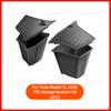 For Tesla Model Y YL Juniper Trunk Organizer Side Storage Box Boot Organizer Flocked TPE Mat Anti-dirty Car Travel Accessories
