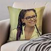 CCosima Niehaus Cushion Cover Pillowcase Antidustmite Invisible Zipper Short Plush Sofa Cushion