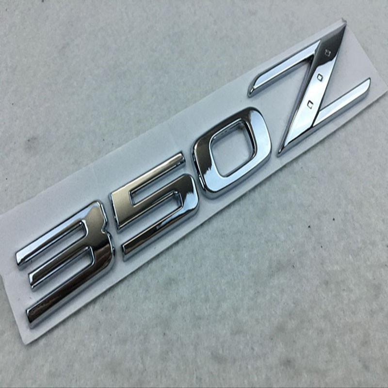 

Brand Matte New Black 350z Emblem Replace Oem 350 Z Rear Deck Hatch Badge Trunk серебряный