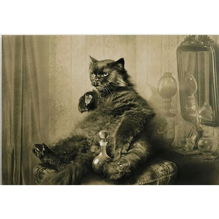 Tapestry The Master and Margarita cat Behemoth 75x100