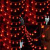 Lucky Character Led String Lights Home Decoration Small Red Lanterns For Holiday