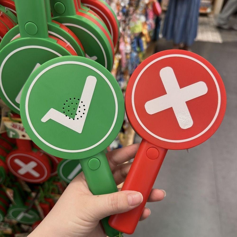 Double-Sided Hold Up The Sign Electronic Hand Held Response Card Office Party