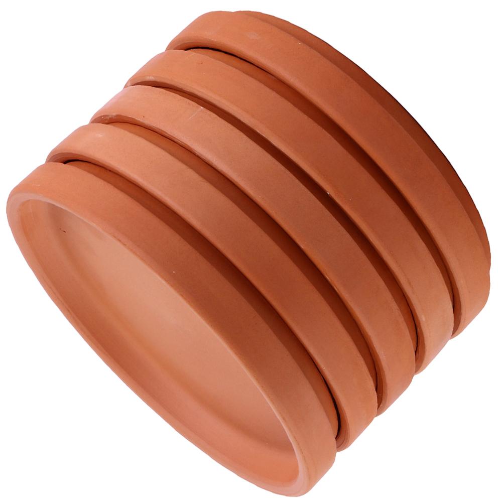 

5Pcs Plant Tray Pottery Flowerpot Holder Floor Surface Protector Water Soil Collector Indoor Outdoor