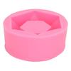 Silicone Flower Pot Mould Hex Reusable Succulent Planter Mould for Cake Chocolate Aromatherapy