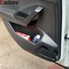 For Volkswagen VW T-Roc TROC 2017 2018  Steel Car Inner Door Audio Speaker Cover Trim Loudspeaker Frame Interior Accessories