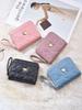 2026 Women's Mini Wallet - Japanese Korean Style, Large Capacity, Zippered Card Holder