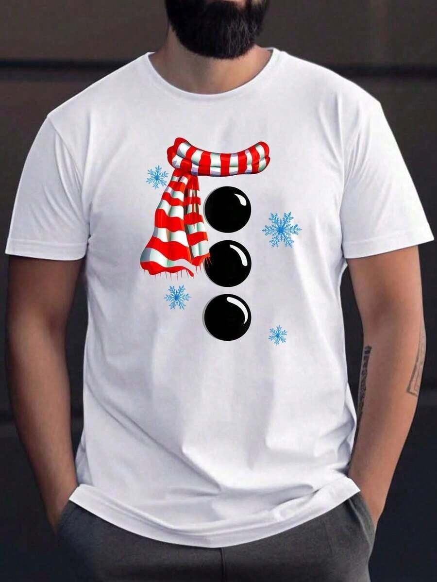 

Snowflake Snowman Costumes Family Matching Unisex T-Shirt S