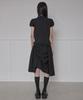 Peulleeoeob Saya Frill Puff Blouse (Fl-180_Black)