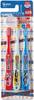 Skater Toothbrush, for Preschoolers, Ages 3-5, 14cm, Soft, Pack of 3, Tomica 23, TB5ST-A