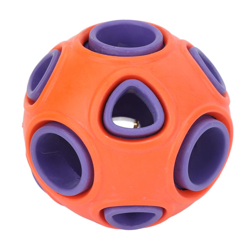 Dog Toy   Bite Resistant   Rubber Interactive Pet Food Dispensing Toy   with   Sound for Dogs Cats