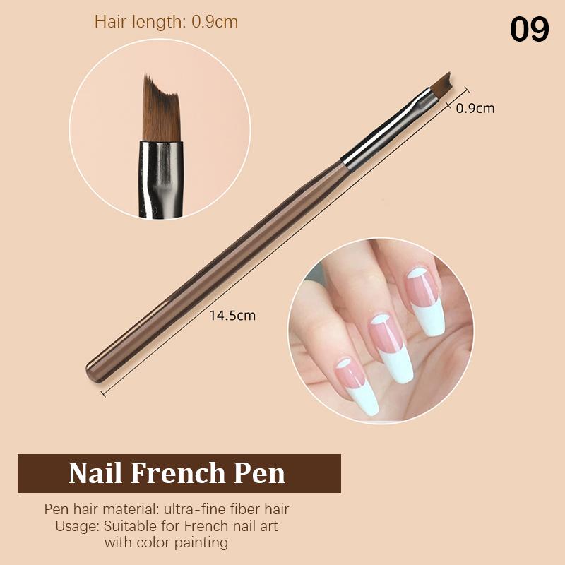 

Кисть для рисования на ногтях, УФ-гель для наращивания ногтей, ручка для рисования, инструмент для маникюра своими руками, кисть для рисования на ногтях as the picture