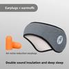 Soundproof Earmuffs Eyes Ban 2 In 1 for Sleeping Unisex Ear Warmer Winter Head Band Ski Ear Muff Earplugs Headband Hair Band