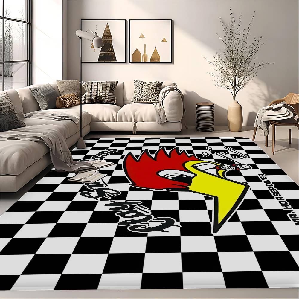 Mr H-Horsepower Clay Smith Floor Mat INS Style Soft Bedroom Floor House Laundry Room Mat Anti-skid Household Carpets