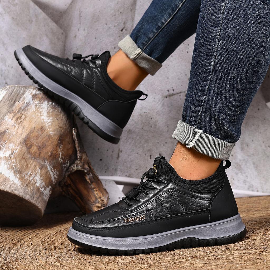 Vinter Nya Herrars Halkfria Bomullsskor Utomhus Casual Varma Bekväma Bomullsskor Hållbara Fri Frakt Herrars Bomull