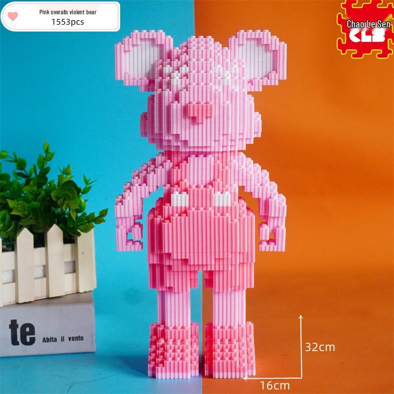 Chaole Sen 2026 Girl Series: Night Market Stall Building Blocks Toy