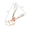 Ergonomic Handle Lashes Curling Clip Stainless Steel False Lash Clamps  Cosmetic Accessories