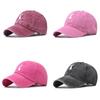 Embroidery Rabbit Cotton Baseball Cap Adjustable Strap Vintage Style Street