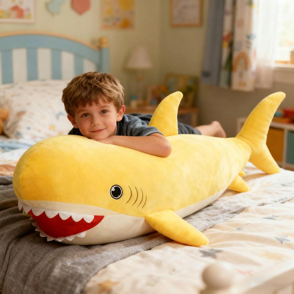 60cm Banana Yellow Cute Creative Doll Home Decoration Plush Toy Sleeping Long Pillow No Tag