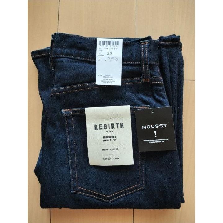 MOUSSY HW Rebirth FLARE Flare Denim 27