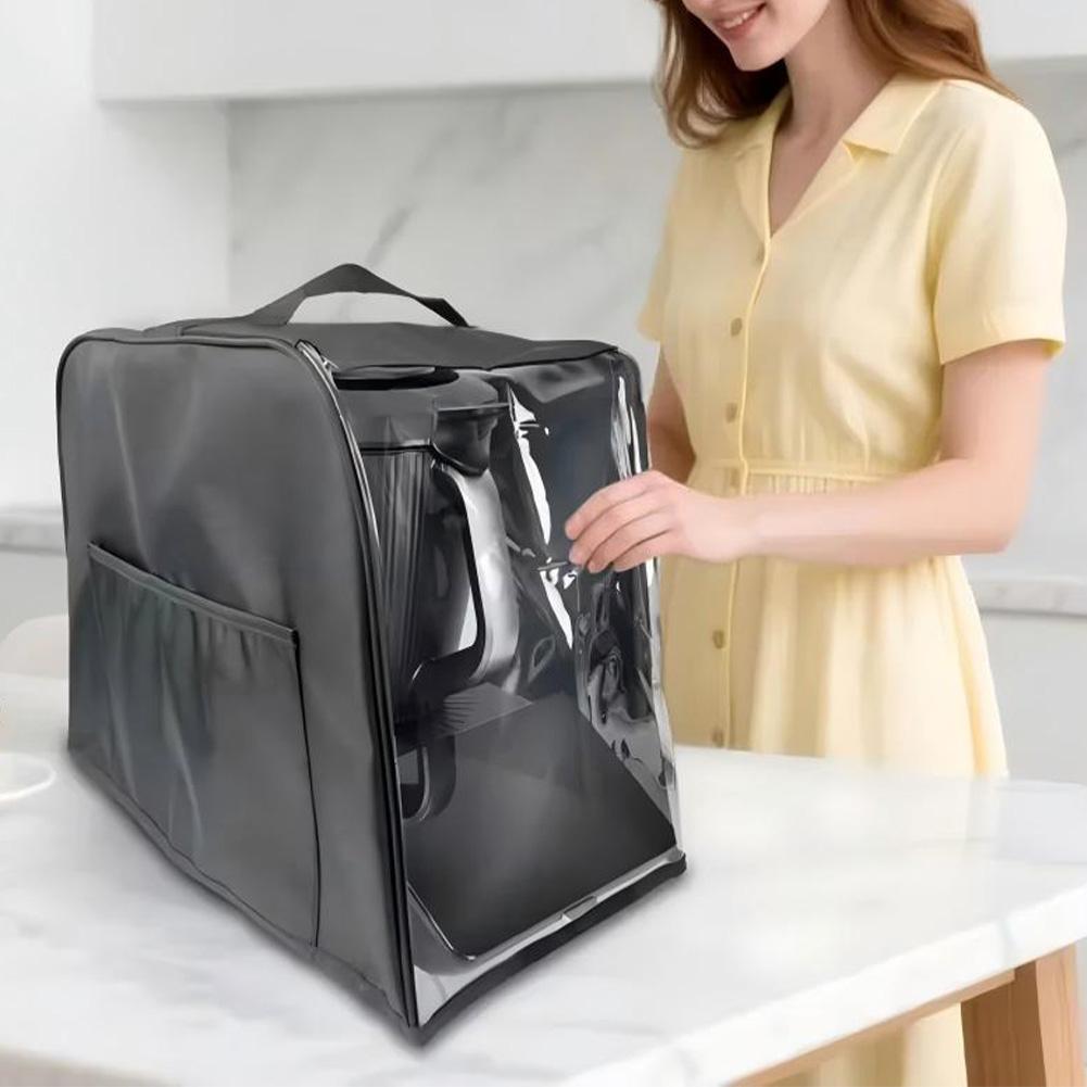 For TM7 Dust Cover Foldable Waterproof Protective Cover with Transparent Front
