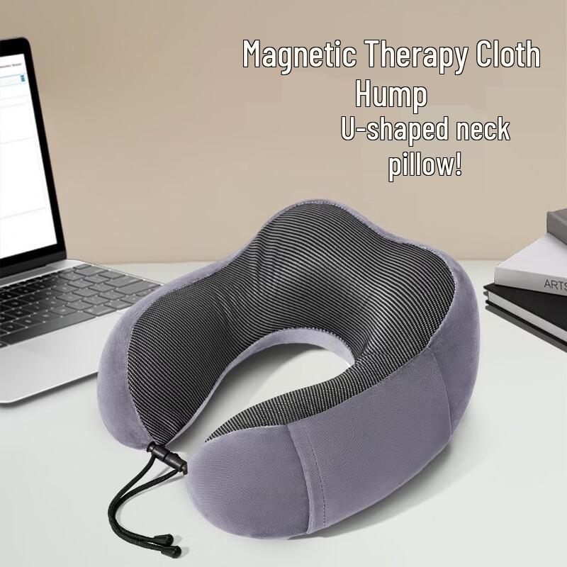 OEINGOEING Memory Foam Hump U-shaped Travel Neck Pillow