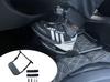 Foldable Passenger Seat Footrest for Toyota Ace Adjustable Height and Easy Includes Cover Hiace/Regius (200 Series, S-GL, 1st-7th Generation), Angle,
