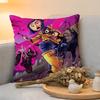 Cushion Cover  Linen  SkinFriendly Soft Decorative Case For Sofa Home Decor CCoraline Anime Pillow cover