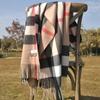 190*70cm Winter Scarf Women Classic Lattice Pashmina Scarf Soft Female Cashmere Scarves Shawls Wraps Handkerchief towel 2026