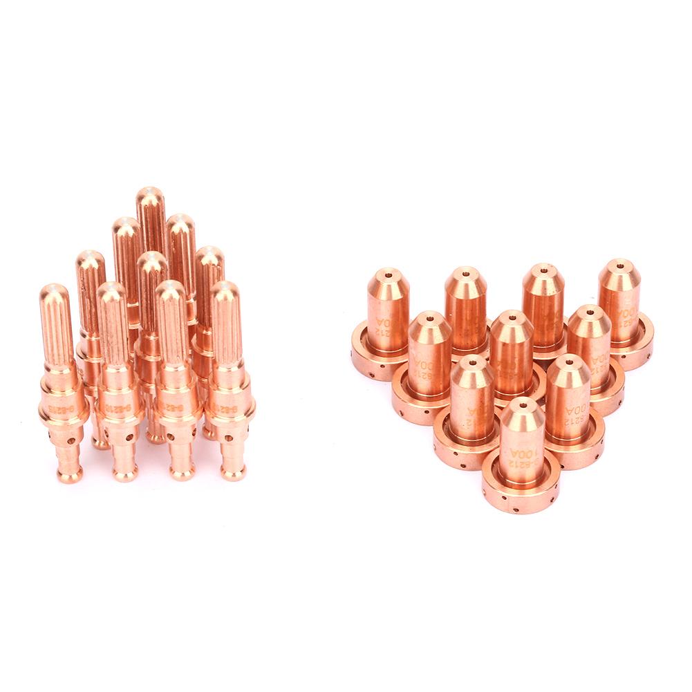 20pcs Plasma Consumables Welding Nozzle and Plasma Electrode for SL60 100 Plasma Cutting Torch
