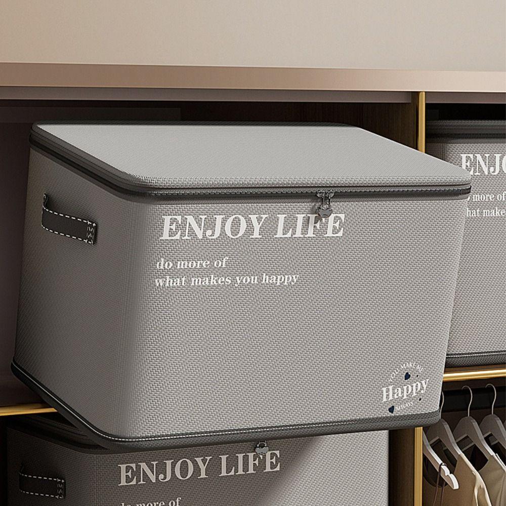 With Password Lock Clothing Storage Box Wardrobe Organizing Container  Home Clothes Dividers