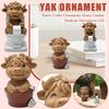 Yak Ornament Resin Crafts Ornaments Home Garden Desktop Decoration Gift