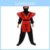 Superbe Costume de Cosplay Ninjago pour Enfants Idéal pour Halloween et les Fêtes avec Tissu Doux