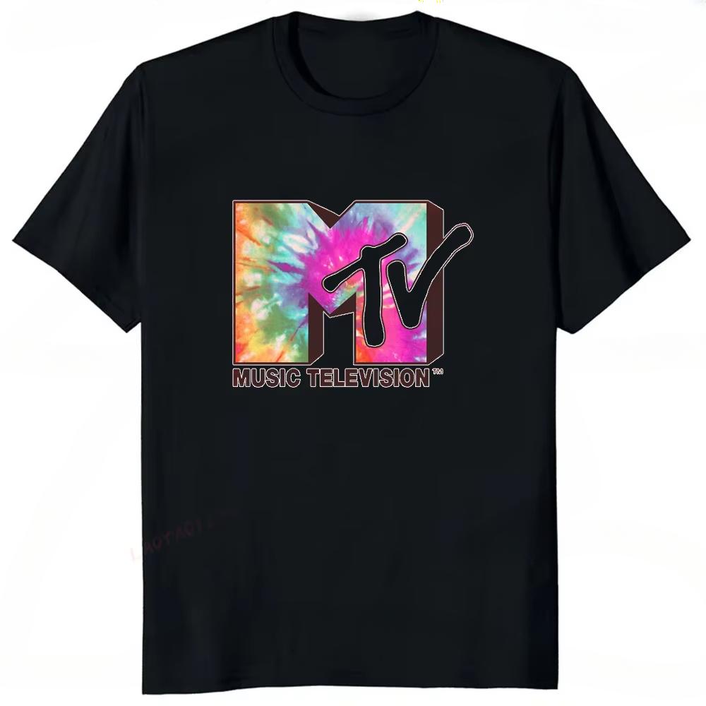 Tricou Retro Bărbați Femei Vintage Rock Hip Hop Tv Vară Mtv Music Television Grafic Top Streetwear Supradimensionat Larg Casual
