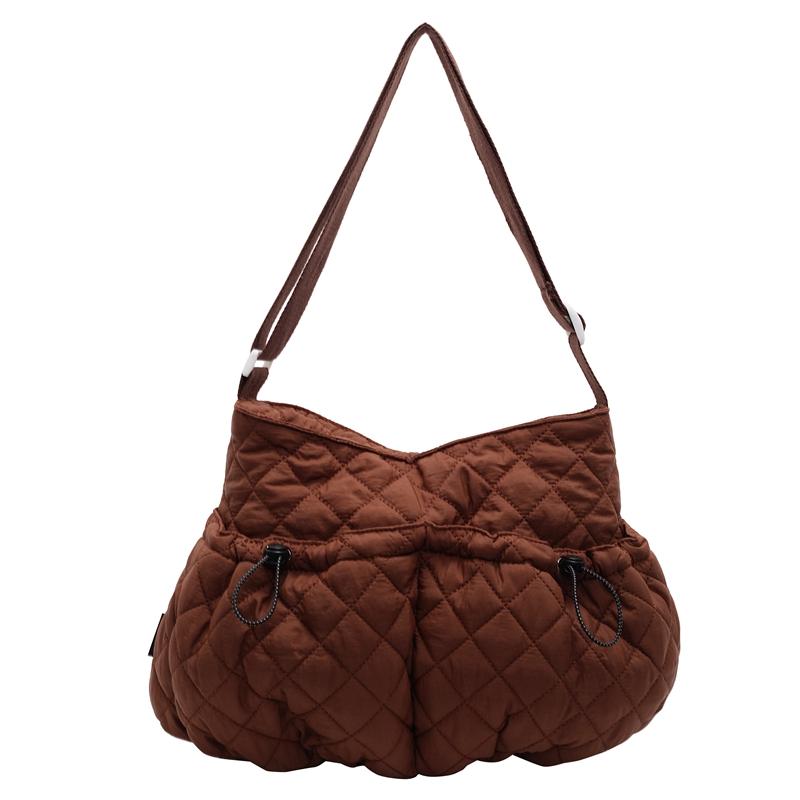 Large Capacity Tote Bag Women's Rhomboid Bag Commuter Crossbody Bag