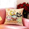 Fun Game Eggy PartyY Cushion Cover Premium Soft Pillowcase SkinFriendly Breathable MultiPurpose for Home Office Travel