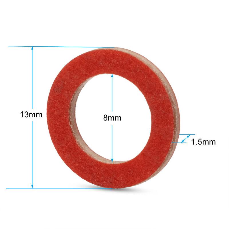 20PCS Red Lower Unit Oil Drain Screw Gasket Fit For Yamaha 90430-08020-00 90430-08003 Accessories 90430-08020-0 90430-08020