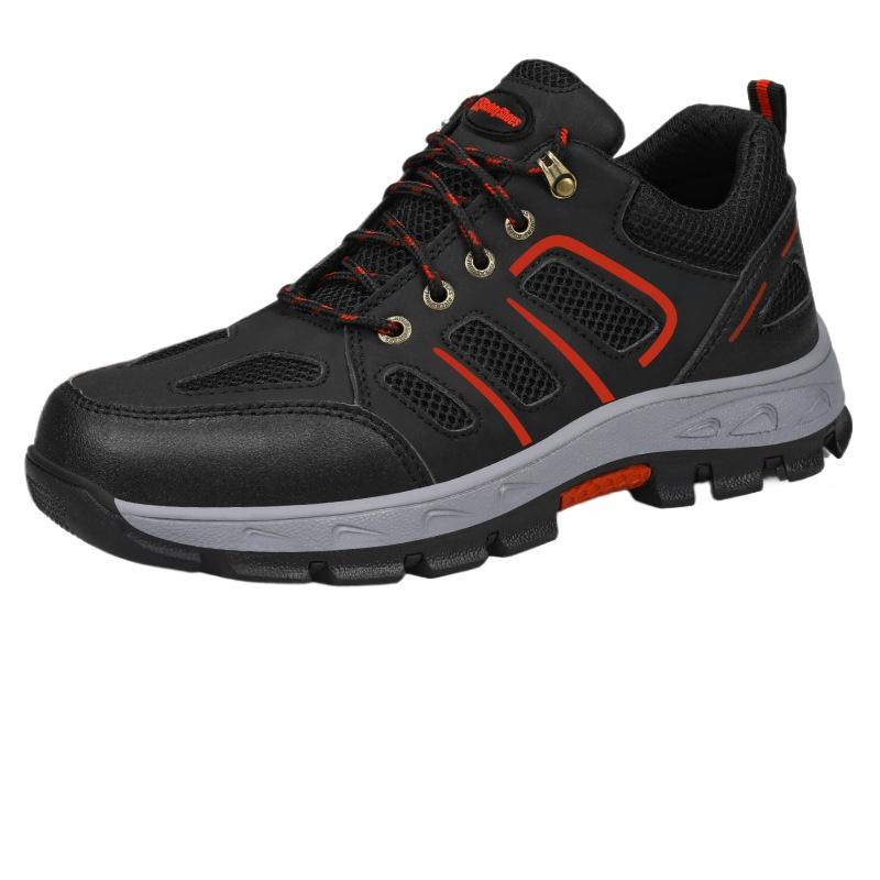 Labor Insurance Shoes Men's Anti-smashing, Anti-piercing, Wear-resistant, Anti-manufacturing, Breathable, Safety Protective Shoes
