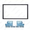 Honda Brio 2011-2015 Double Din Audio Modification Frame and Bracket