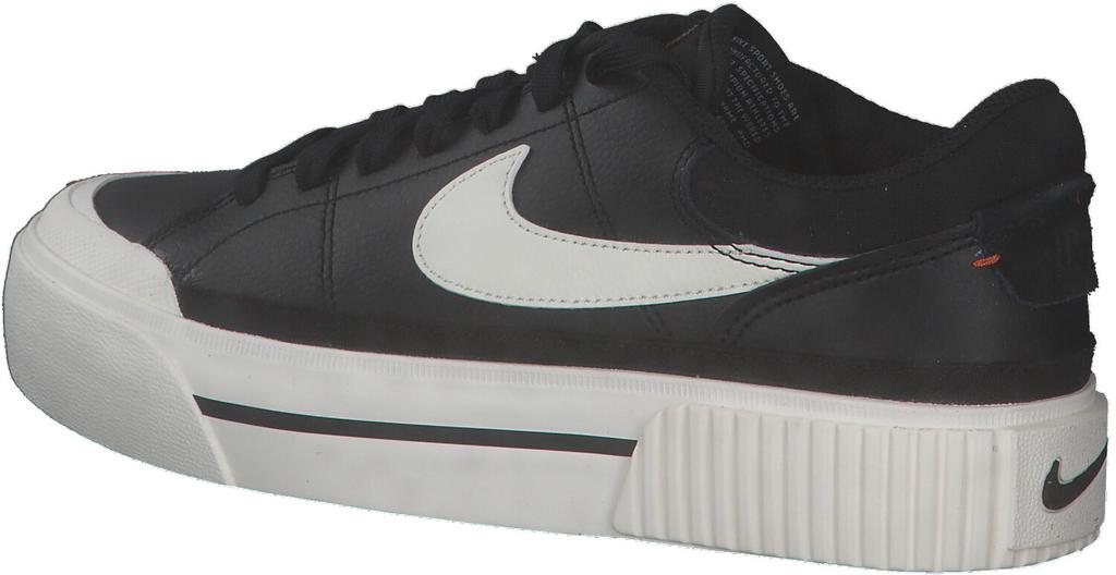 Nike Court Legacy Lift Women's Sneakers (DM7590-001) Black/white/team Orange/sail