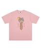 KODAK [Alan Berryless] Seikodak Hot Summer Washed Short Sleeve T-Shirt Pink