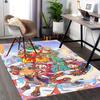 Christmas Anime Cartoon Design Chair Mat - Non-Slip Carpet for Office, Home Decor, Living Room, Bedroom, Game Room & Dormitory.R048