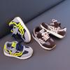 Autumn 2025 Kids' Lightweight Leather Casual Shoes - Unisex German Trainer Style
