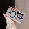 Applicable to Samsung S26Ultra mobile phone case, high-transparency acrylic magnetic lens holder S25 anti-drop hard case